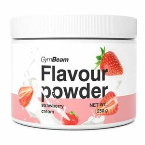 Gymbeam flavour powder jahodovy krem 250 g vyobraziť