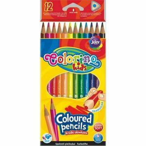COLORINO farebné ceruzky trojhranné vyobraziť