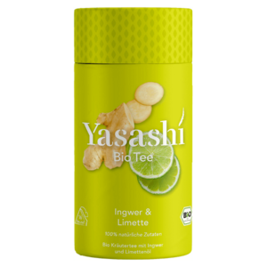 Yasashi BIO Ginger & Lime 16x2, 5g vyobraziť