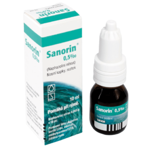 Sanorin 0, 5 ‰ nosové kvapky 10 ml vyobraziť