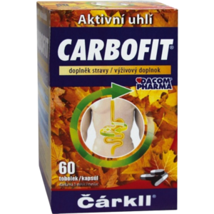Carbofit Čárkll 60 kapsúl vyobraziť