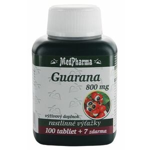 MedPharma Guarana 800 mg 107 tabliet vyobraziť