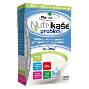 Nutrikaša probiotic natural 3 x 60 g vyobraziť