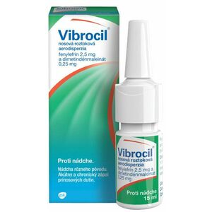 Vibrocil nosný sprej na alergickú nádchu 15 ml vyobraziť