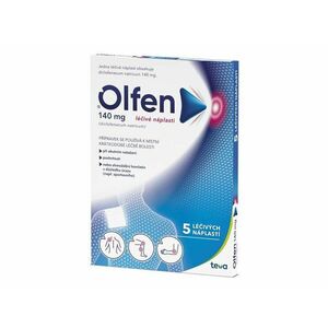 Olfen 140 mg liečivá náplasť 5 ks vyobraziť