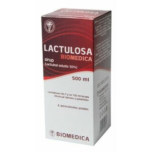 Biomedica 50% Lactulosa Sirup 500 ml vyobraziť