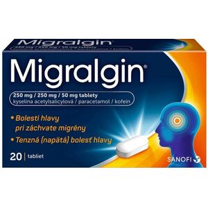 Migralgin 20 tabliet vyobraziť