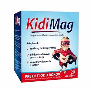Zdrovit KidiMag 20 vrecúšok vyobraziť