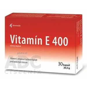 Noventis Vitamín E 400 30 kapsúl vyobraziť