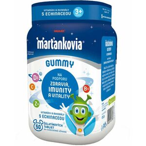 Marťankovia WALMARK Gummy Vitamíny s Echinaceou želatínové tablety 50 ks vyobraziť