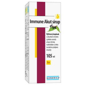 Generica Immune Akut sirup 105 ml vyobraziť