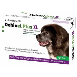 Dehinel Plus XL tablety pre psov 2 ks vyobraziť