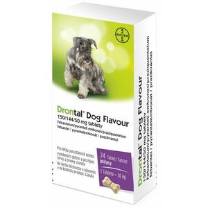 Drontal Dog Flavour 150/144/50 mg 24 tabliet vyobraziť