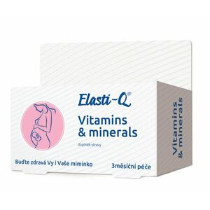 Elasti-Q Elasti-Q Vitamins & Minerals 90 tabliet vyobraziť