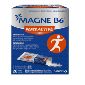 Magne B6 Forte Active 20 vrecúšok vyobraziť