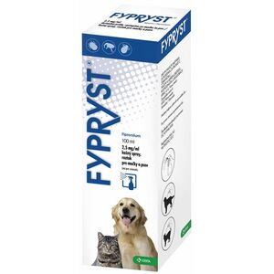 Fypryst 2, 5 mg/ml Kožný sprej - roztok pre mačky a psov 100 ml vyobraziť