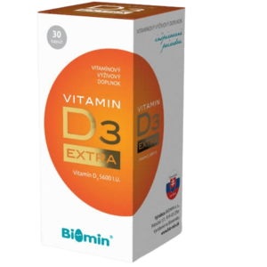 Biomin Vitamín D3 Extra 30 kapsúl vyobraziť