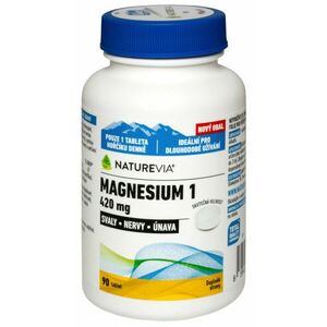 NatureVia Magnesium 1 - 420 mg 90 tabliet vyobraziť