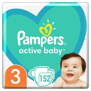 Pampers Active Baby MP+ S3 6-10 kg 152 ks vyobraziť