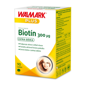 Walmark Biotín 300 µg 90 tabliet vyobraziť