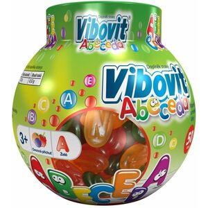 Vibovit + ABECEDA Gummies želatínové písmenká 50 ks vyobraziť