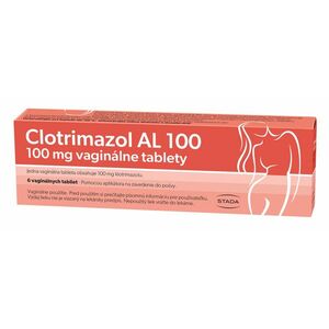 Clotrimazol AL 100 mg 6 tabliet vyobraziť
