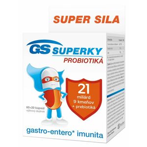 GS Superky probiotika 80 kapsúl vyobraziť