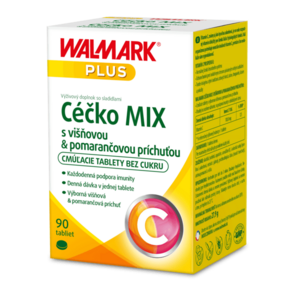 Walmark Céčko mix vitamín C 100 mg 90 tabliet vyobraziť