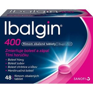 Ibalgin 400 mg 48 tabliet vyobraziť