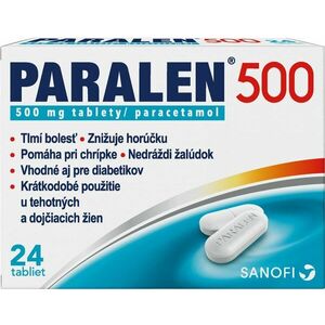 Paralen 500 mg 24 tabliet vyobraziť