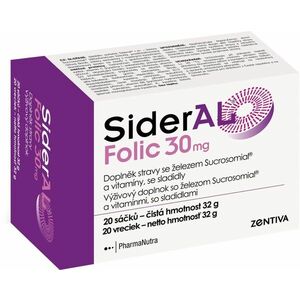 Sideral Folic 30 mg 20 vrecúšok vyobraziť