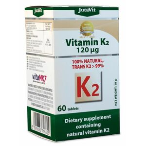 Jutavit Vitamín K2 prírodný 120 µg 60 tabliet vyobraziť