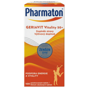 Pharmaton Geriavit Vitality 50+ 100 tabliet vyobraziť