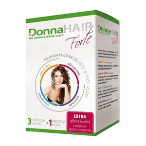 Donna Hair Forte 4 mesačná kúra 120 kapsúl vyobraziť
