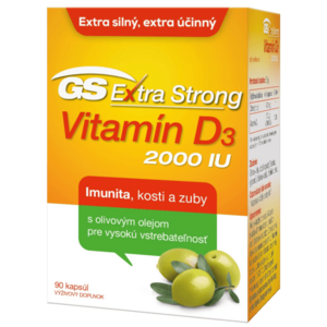GS Extra Strong Vitamin D 2000 IU 90 kapsúl vyobraziť