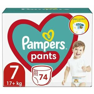 Pampers Pants S7, (17+) kg, 74 ks vyobraziť