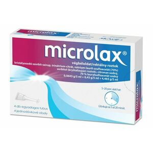 Microlax Rektálny roztok 4 x 5 ml vyobraziť
