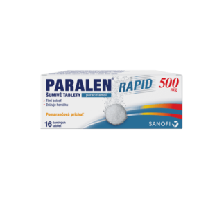 Paralen Rapid 500 mg 16 šumivých tabliet vyobraziť
