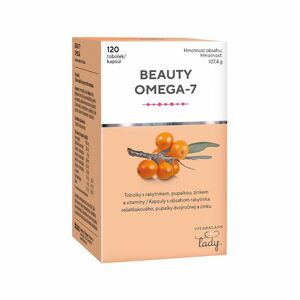 Vitabalans Oy Beauty Omega-7 120 kapsúl vyobraziť