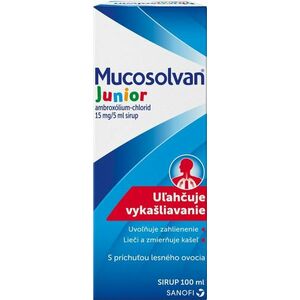 Mucosolvan ® Junior sirup 15mg/5ml 100 ml vyobraziť