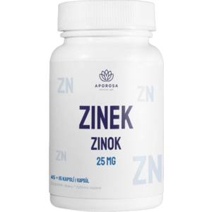 Aporosa Zinok 25 mg 60 kapsúl vyobraziť
