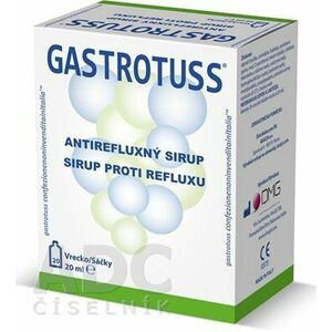 Gastrotuss sirup antirefluxný, vo vrecúškach 20 x 20 ml vyobraziť