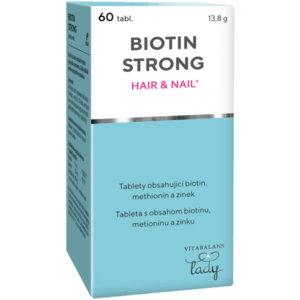 Vitabalans Oy Biotin strong 60 tabliet vyobraziť