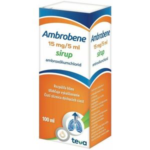 Ambrobene 15 mg/5 ml sirup 100 ml vyobraziť