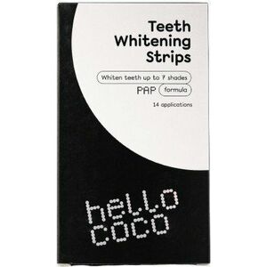 hello coco Bieliace pásky na zuby PAP+ (Teeth Whitening Strips) 28 ks vyobraziť
