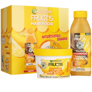 Garnier Fructis Hair Food Banana Darčeková sada - šampón + maska vyobraziť