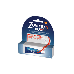 Zovirax Duo krém pri liečbe oparov na pere s aciklovirom a hydrocortisonom 2 g vyobraziť