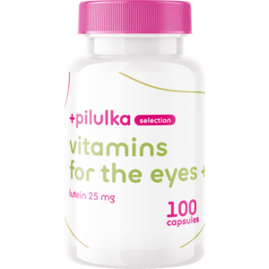 Pilulka Selection Vitamíny pre oči s Luteínom 25 mg 100 kapsúl vyobraziť