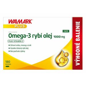 Walmark Omega 3 rybí olej FORTE 180 kapsúl vyobraziť