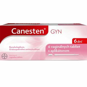 Canesten GYN 6 dní 100 mg, 6 tabliet vyobraziť